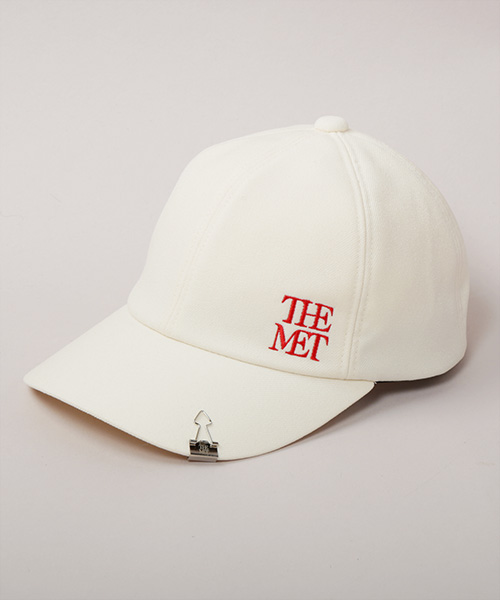THE MET LOGO CAP(ONESIZE OFF WHITE): キャップ｜帽子通販